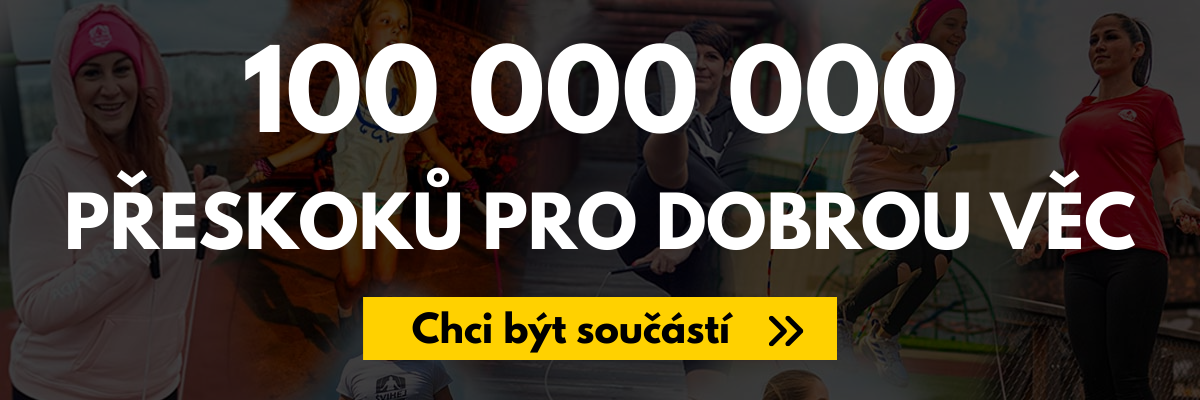 1 000 000 PŘESKOKŮ pro dobrou věc, Švihej a spolek Srdce na pravém místě